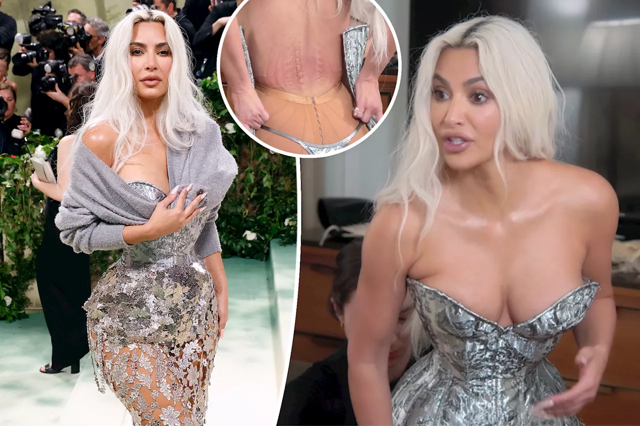 Kim Kardashian panics as she 'can't breathe' in her Met Gala 2024 corset: 'Never been more uncomfortable'