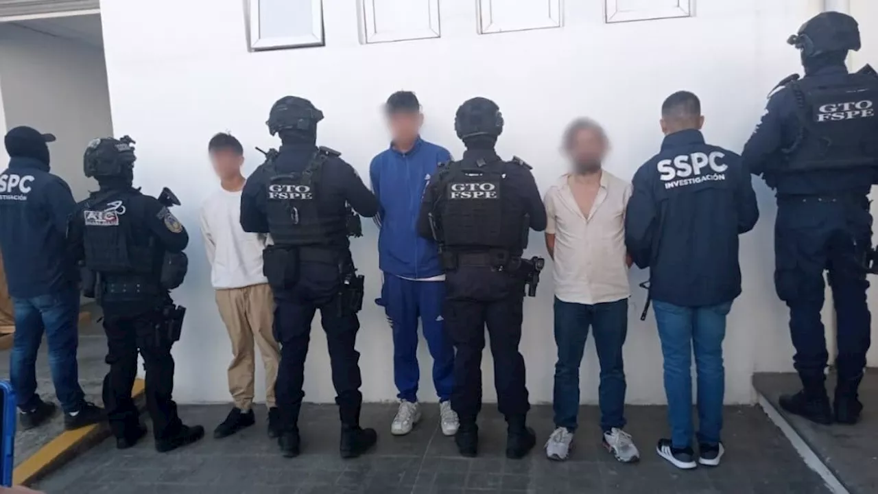 Cae célula criminal en León: detienen a cinco adultos y dos adolescentes que llevaban un cuerpo humano