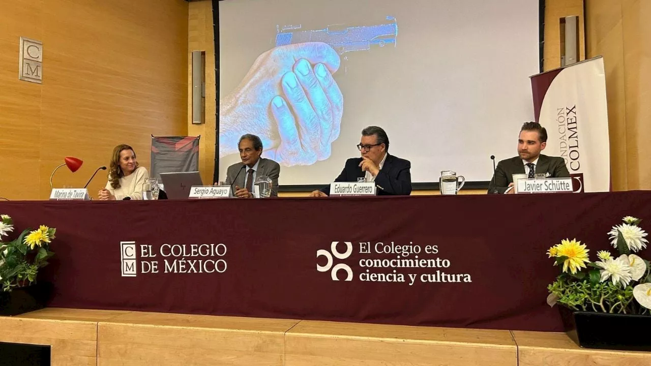 En México, 70% de las muertes violentas son causadas con armas ilegales de EU: Colmex