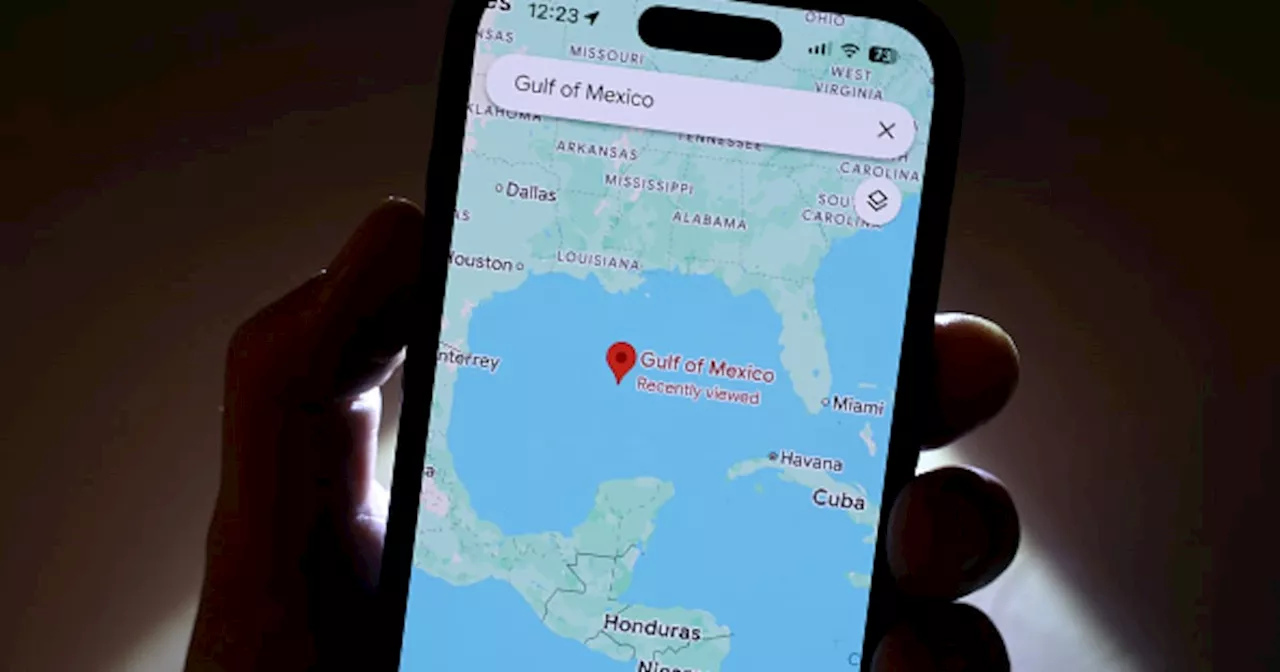 México buscará acciones legales contra Google por cambio de nombre en el ‘Golfo de México’