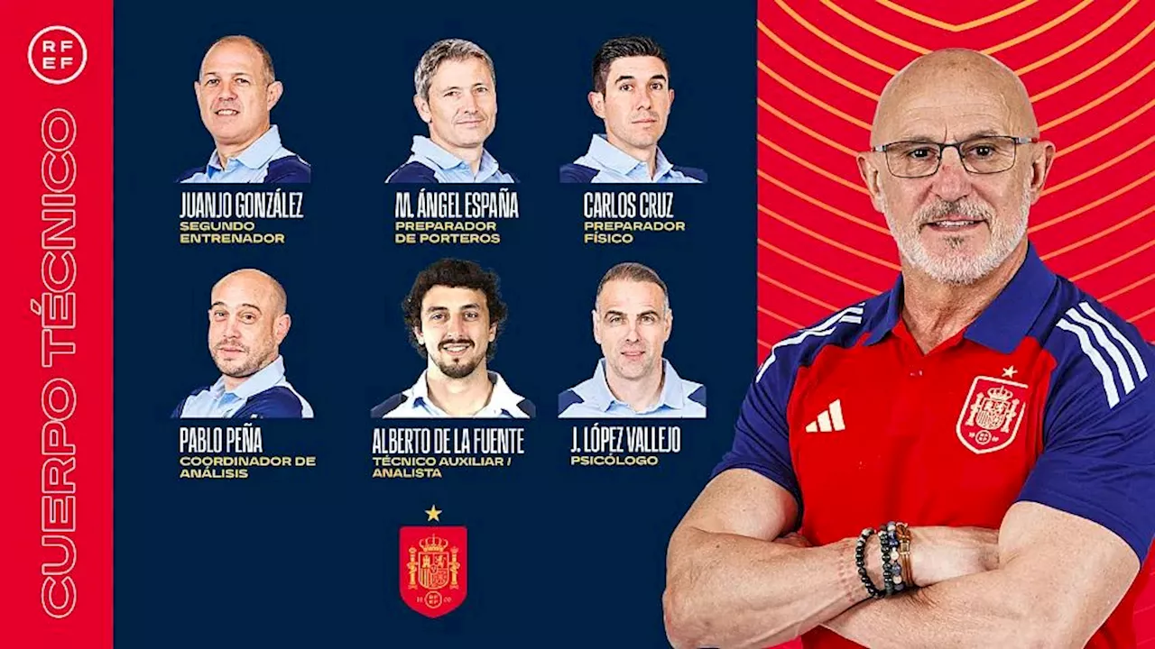 Juanjo González, segundo técnico de Luis de la Fuente en la selección tras la marcha de Pablo Amo