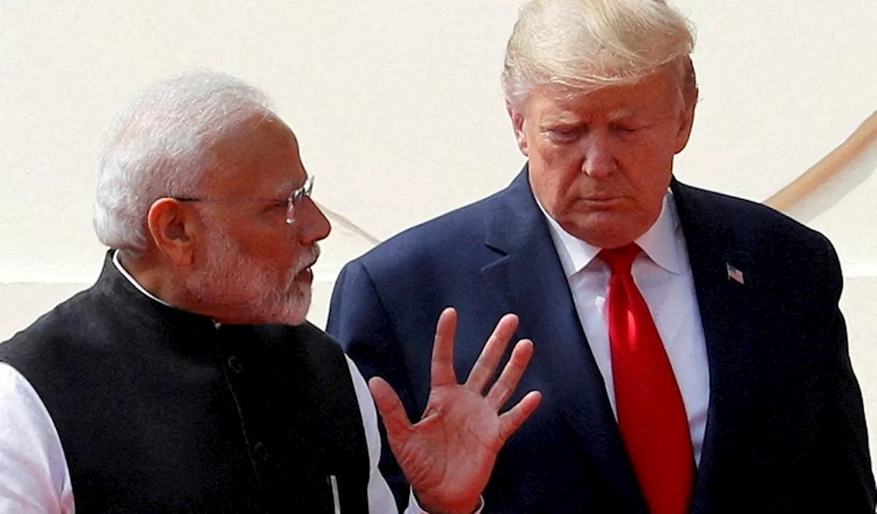 India's Modi brings a tariff 'gift' to Trump talks, meets Musk - SABC News