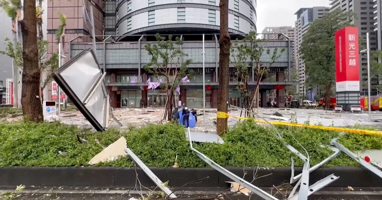 Explosão em Centro Comercial de Taiwan causa Uma Morte e 10 Feridos