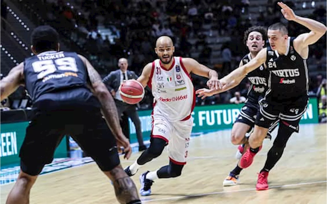 Final Eight Coppa Italia: Olimpia batte Virtus 91-77, è in semifinale con Brescia