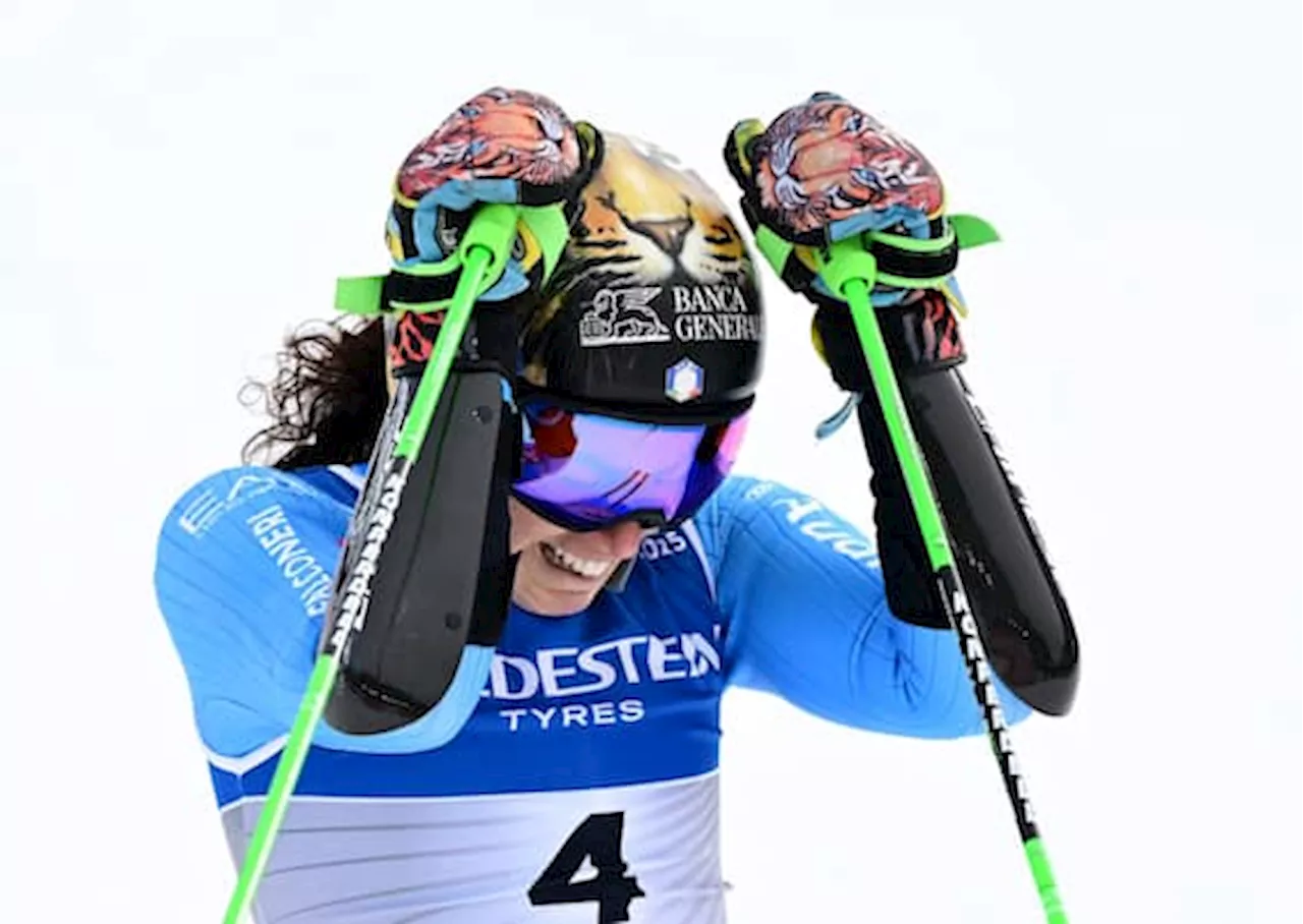 Brignone trionfa nello slalom gigante ai Mondiali di Saalbach