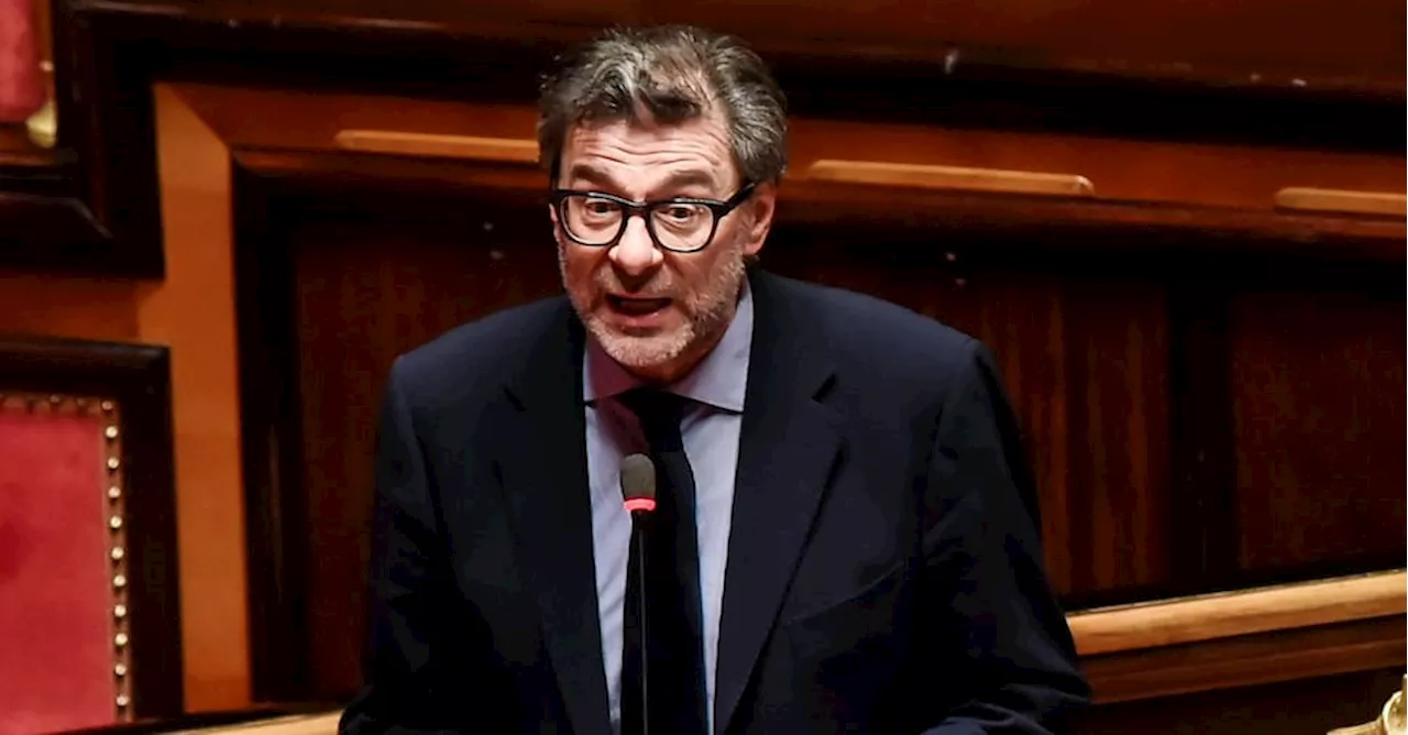 Giorgetti sul costo dell'energia e il ruolo del governo