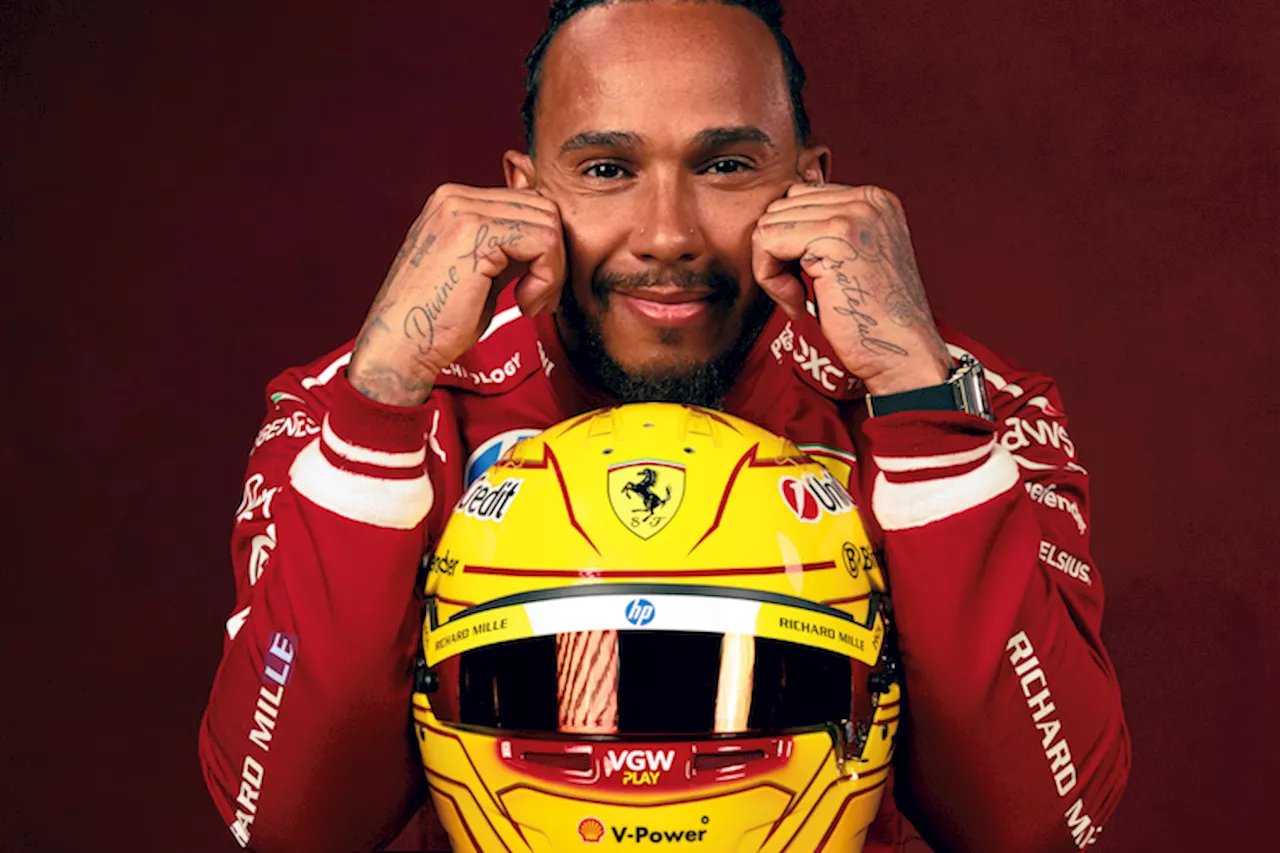 Ferrari baff: Lewis Hamilton mit ganz neuer Seite