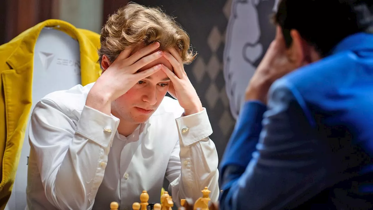 Vincent Keymer im Freestyle-Chess-Finale gegen Fabiano Caruana