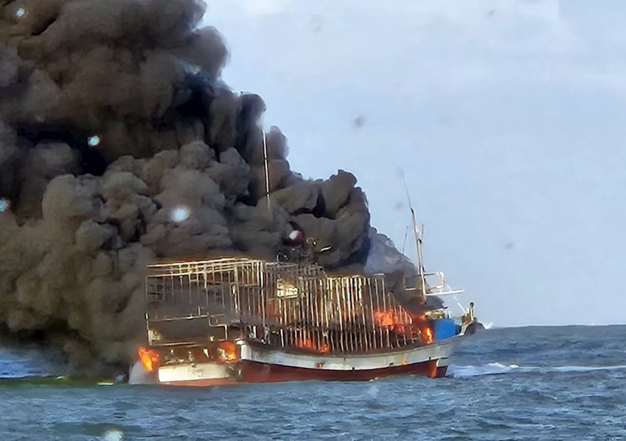 Fishing Boat Fire in South Korea Leaves Six Missing