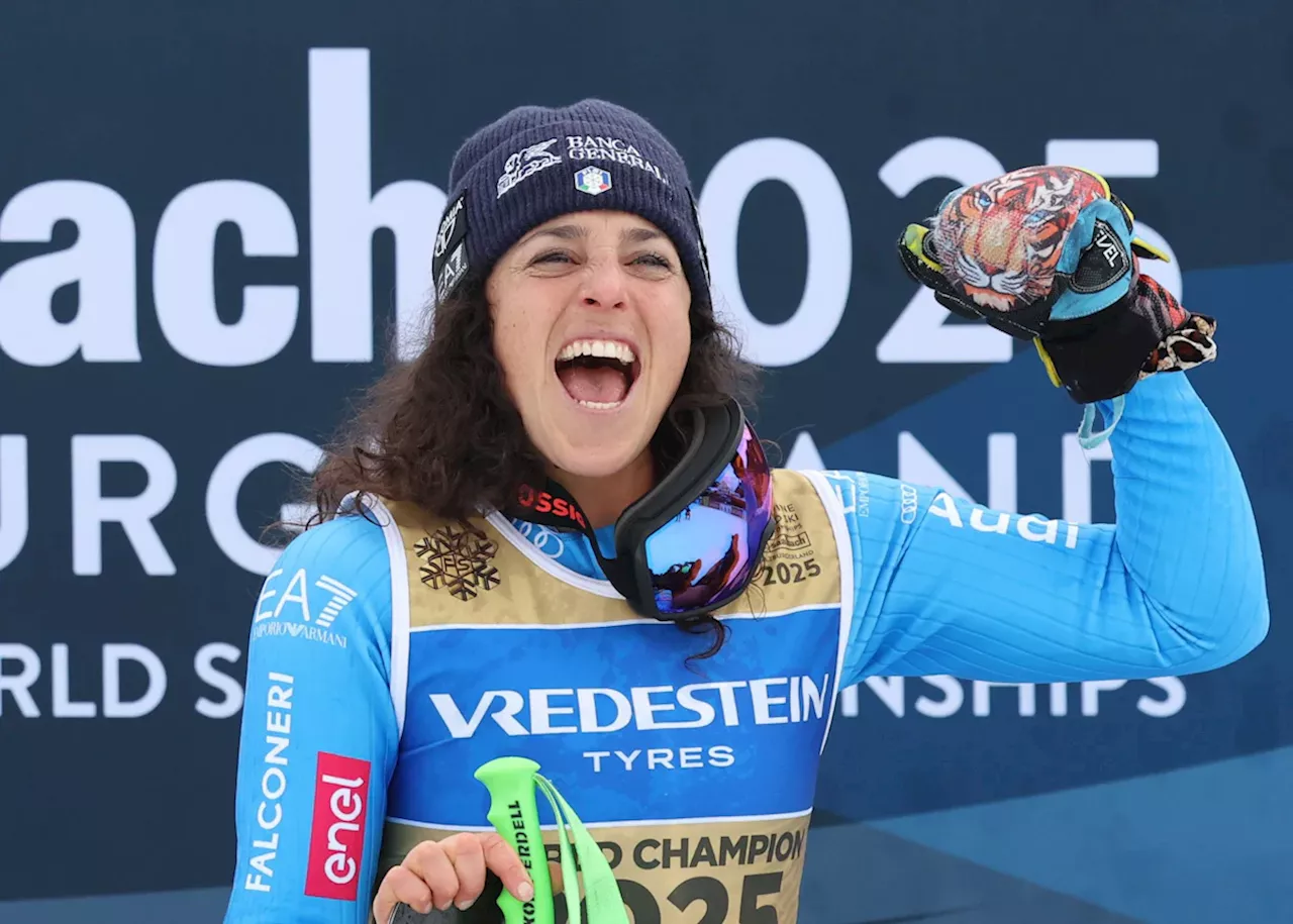 Ski Alpin: Federica Brignone wird Riesenslalom-Weltmeisterin