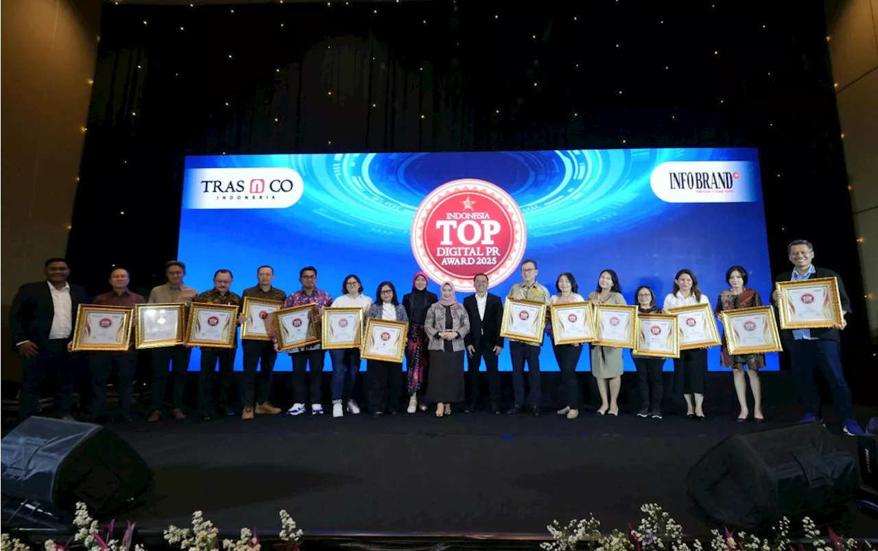 Infobrand.id Berikan Penghargaan Top Digital Public Relations Award 2025