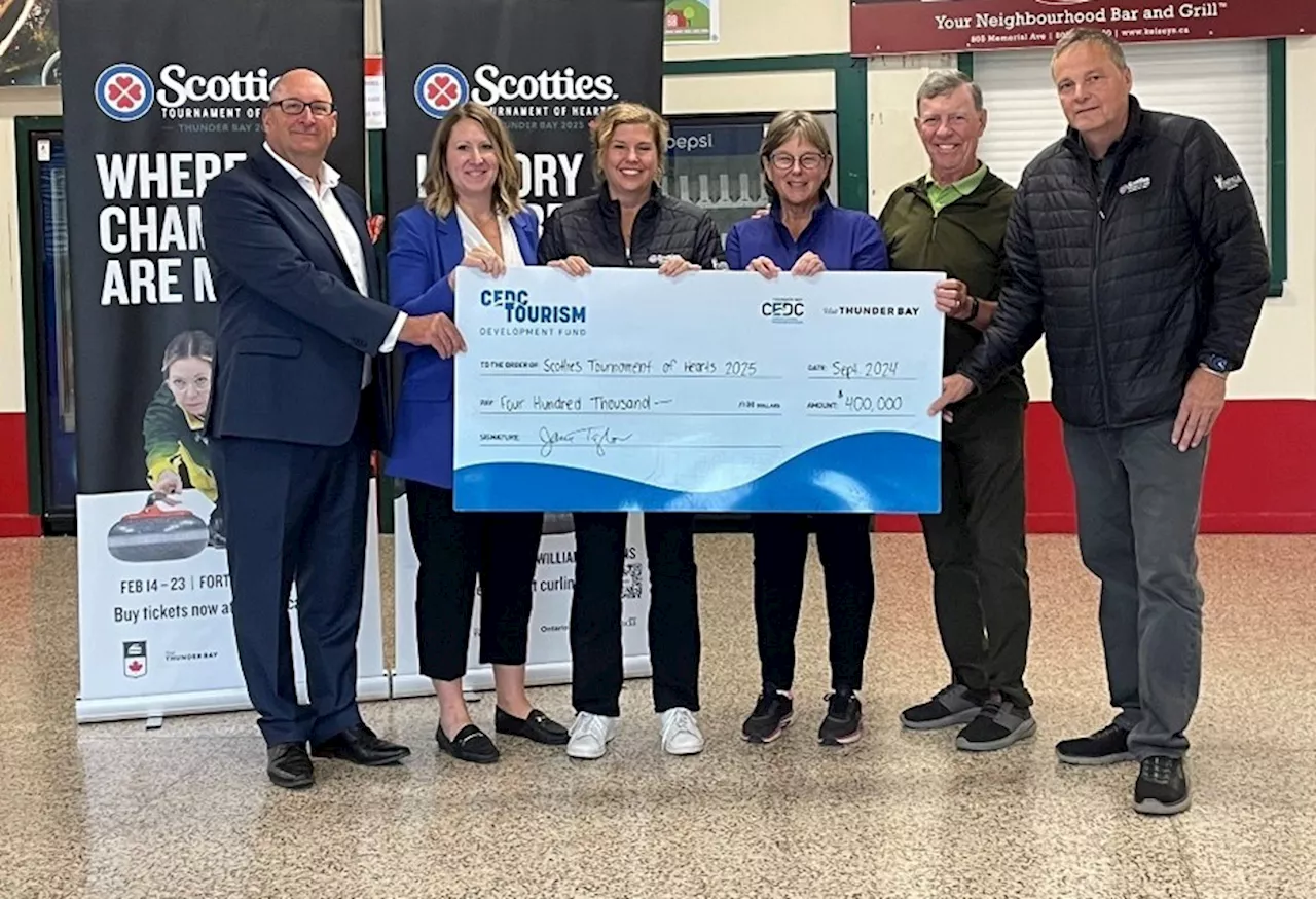 Thunder Bay to Host 2025 Scotties Tournament of Hearts with $445,000 in Funding