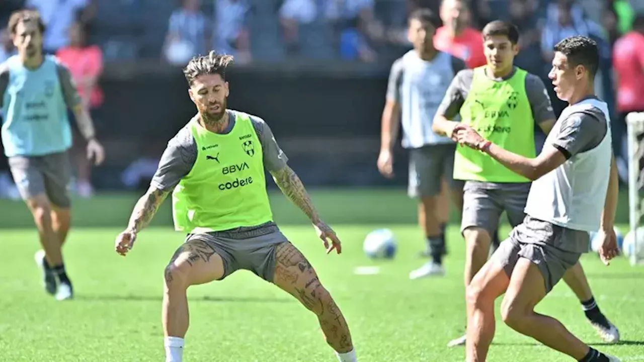 Sergio Ramos prepara debut con Rayados con un brutal entrenamiento