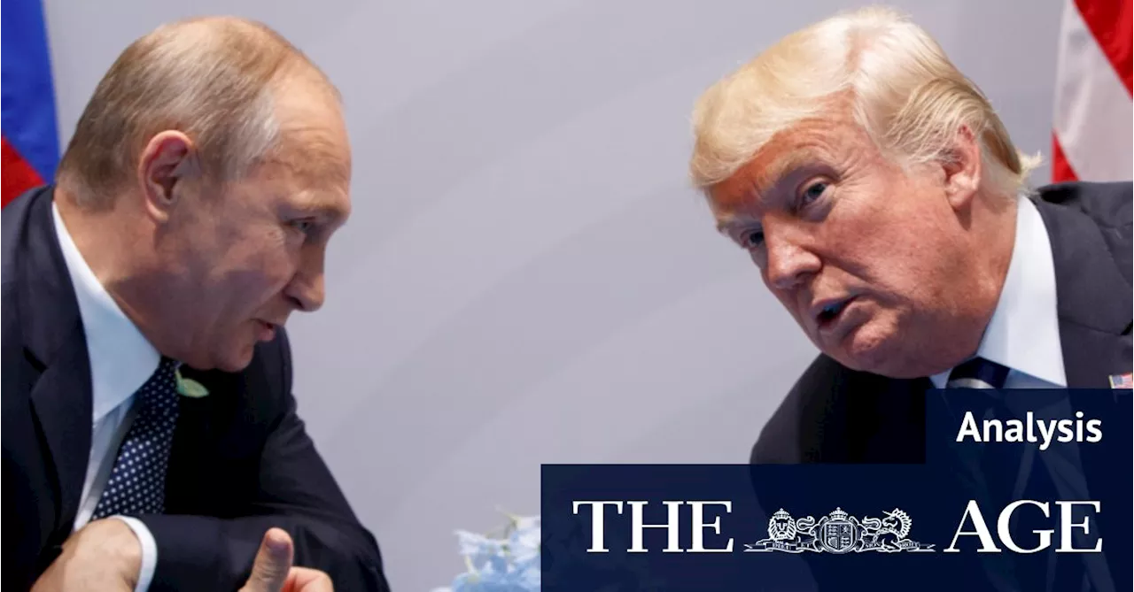 Trump Embraces Putin's Peace Push, Setting Stage for Ukraine Deal