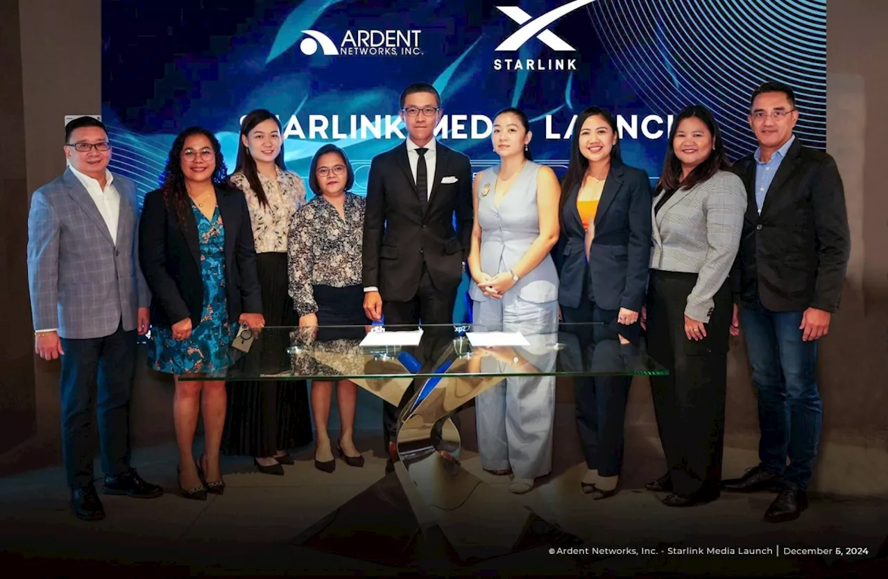 ARDENT Networks Becomes Authorized Starlink Reseller, Expanding Internet Connectivity in the Philippines