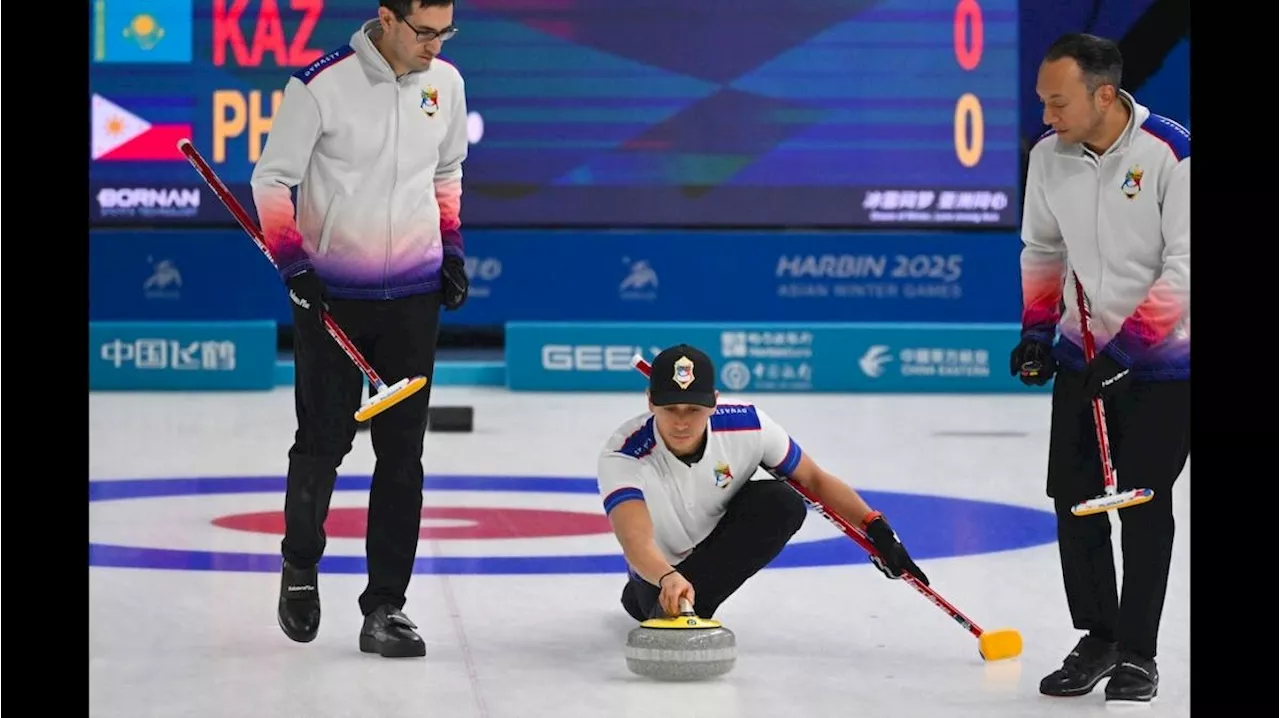 PH men's curling team beats China to enter gold-medal match in Asian Winter Games