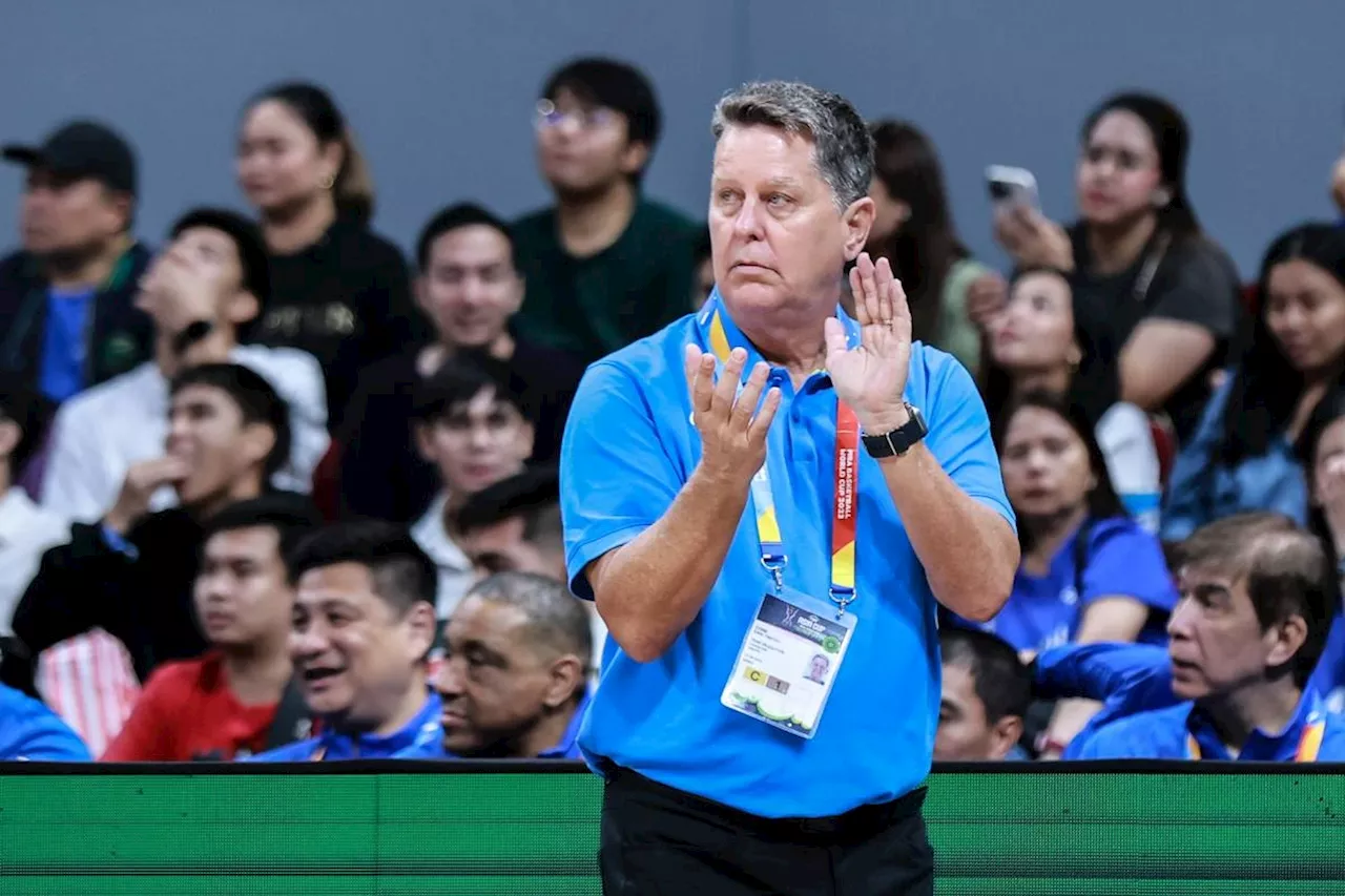 Tim Cone shows no signs of stress