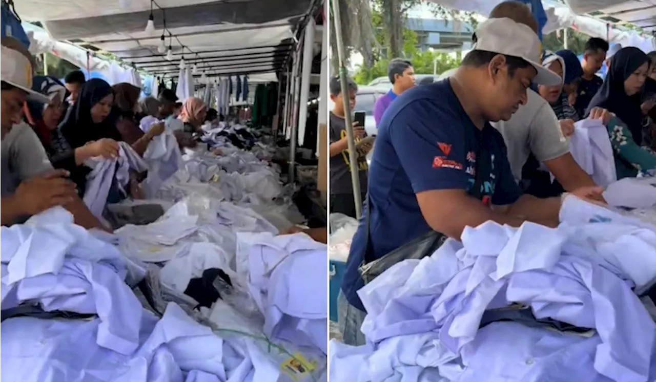 Terengganu Entrepreneur Sells School Uniforms for RM10 Per Set to Help Families in Need