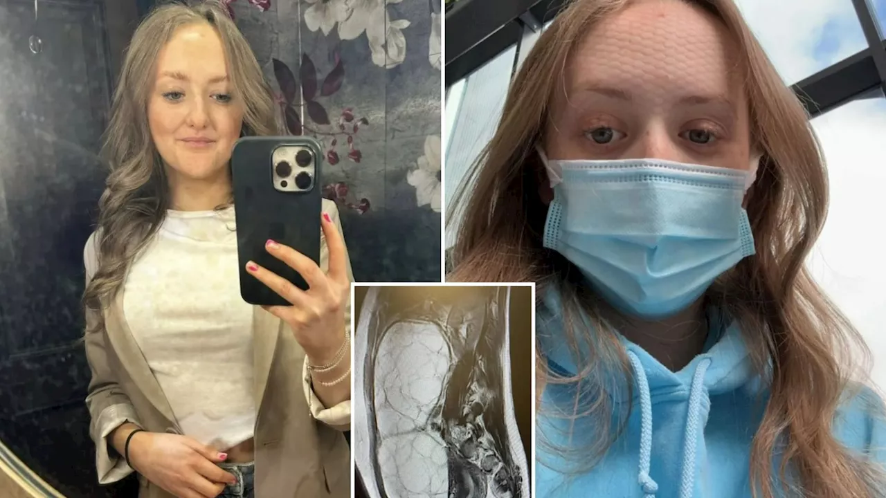 Teenager's Life Turned Upside Down By Rare Brain Tumor