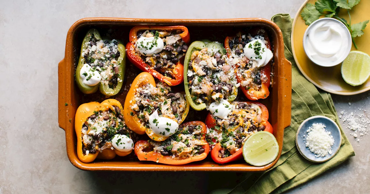 Chicken Fajita Stuffed Peppers Recipe