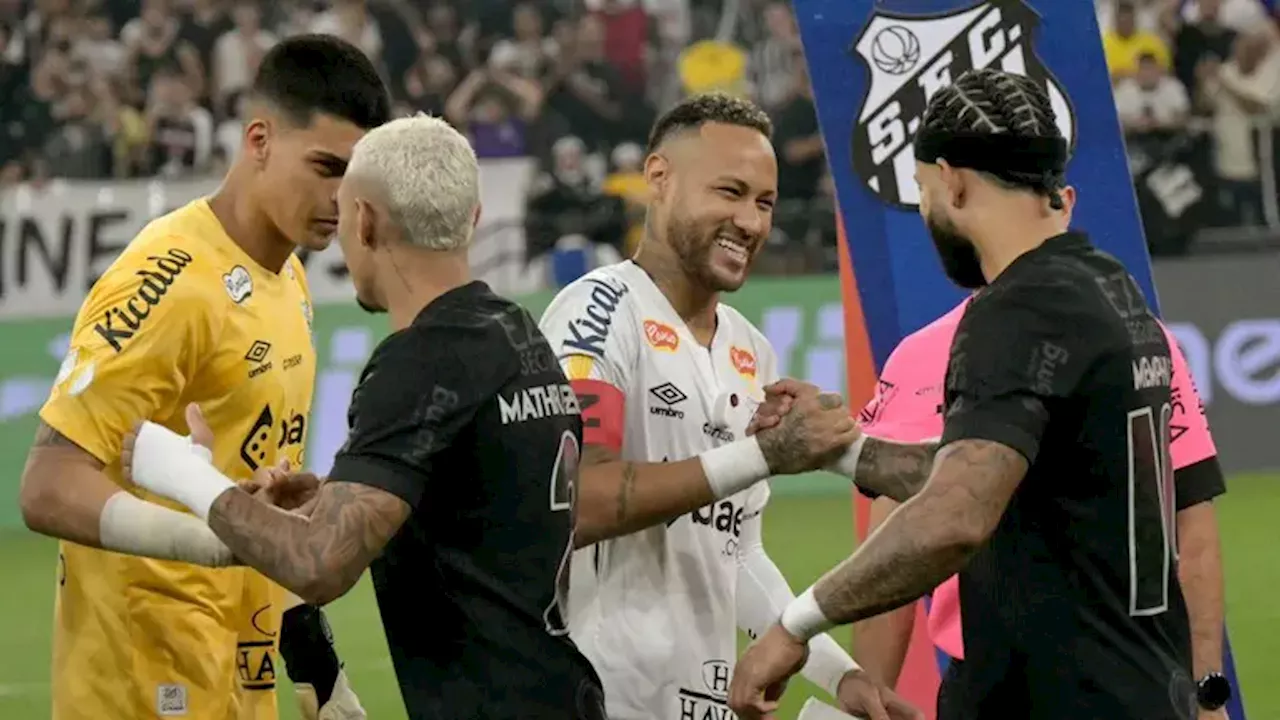 Neymar pide paciencia a los aficionados del Santos tras derrota