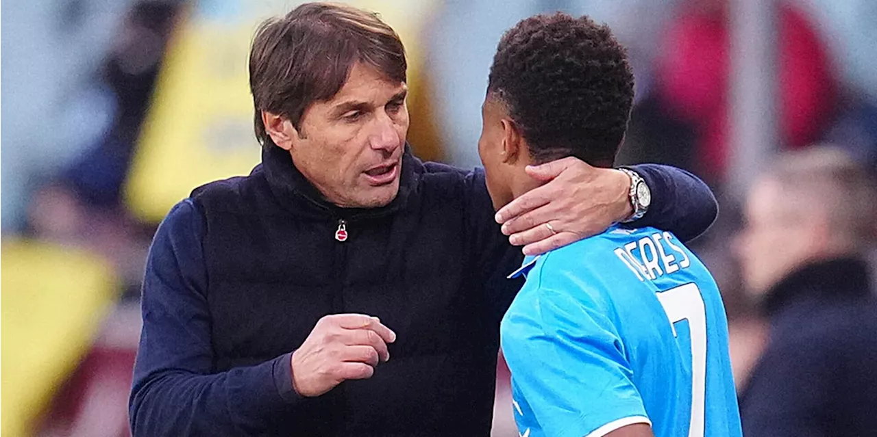 Senza Neres Conte ridisegna il Napoli: le opzioni contro la Lazio