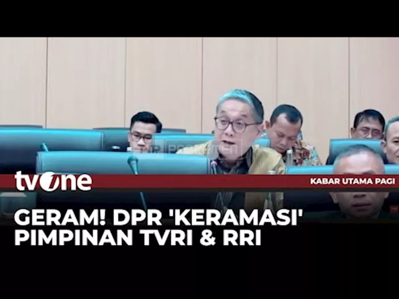 DPR Cecar Pimpinan TVRI & RRI, Putra Nababan: yang Dipangkas dari Atasan Bukan Bawahan