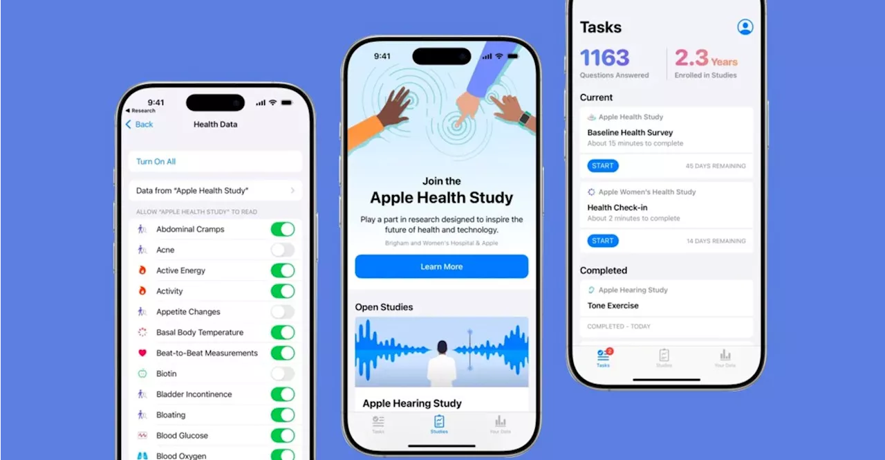 Apple Launches Ambitious 'Apple Health Study' to Uncover Novel Health Connections