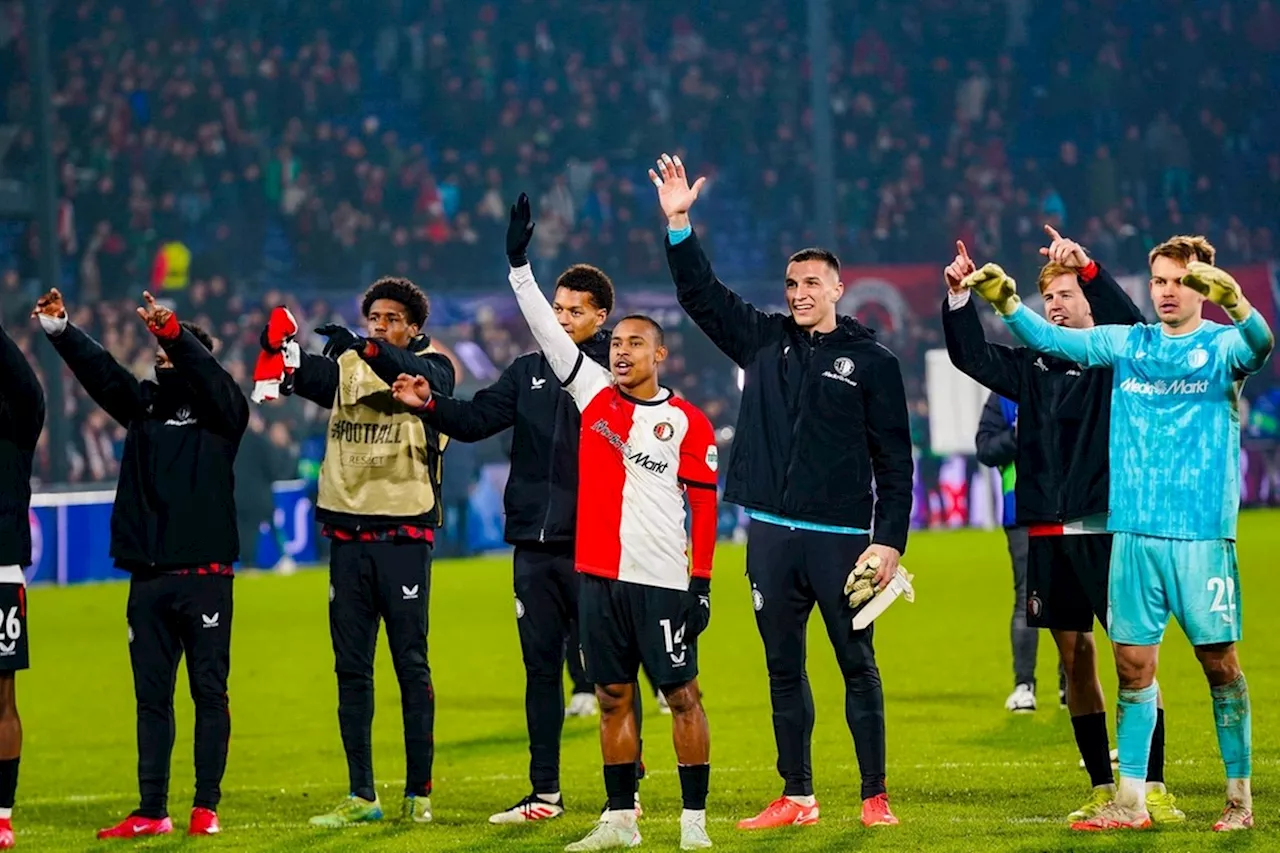 Feyenoord verrast met overwinning op AC Milan