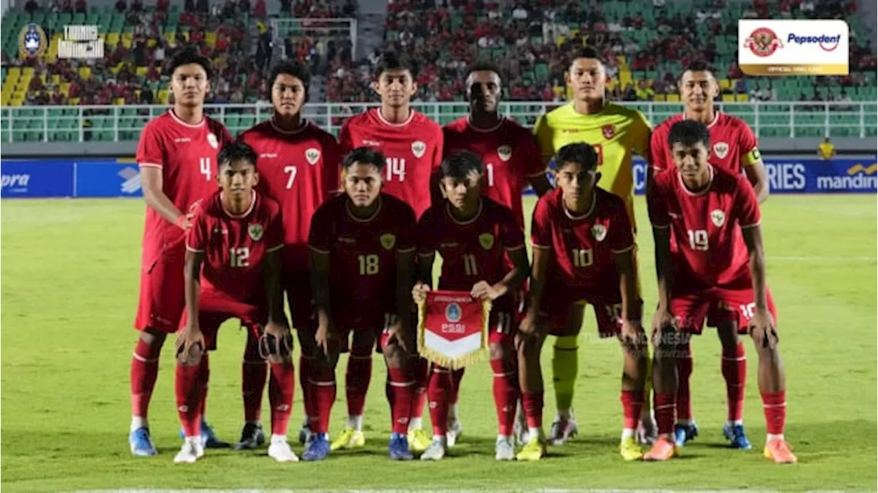 Susunan Pemain Timnas Indonesia U-20 Vs Iran U-20