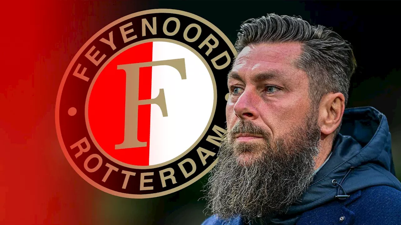 Feyenoord-interimcoach Bosschaart mag slechts vier weken aan de leiding