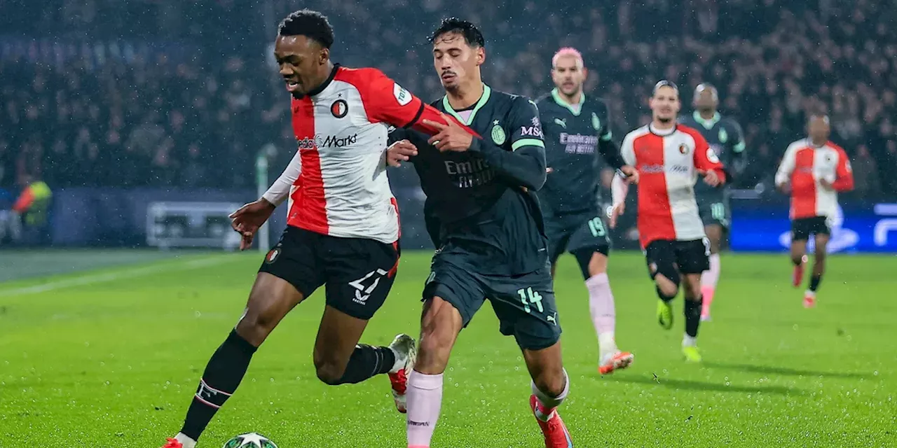 Feyenoord wint van Milan in eerste duel onder Bosschaart dankzij dansende Paixão