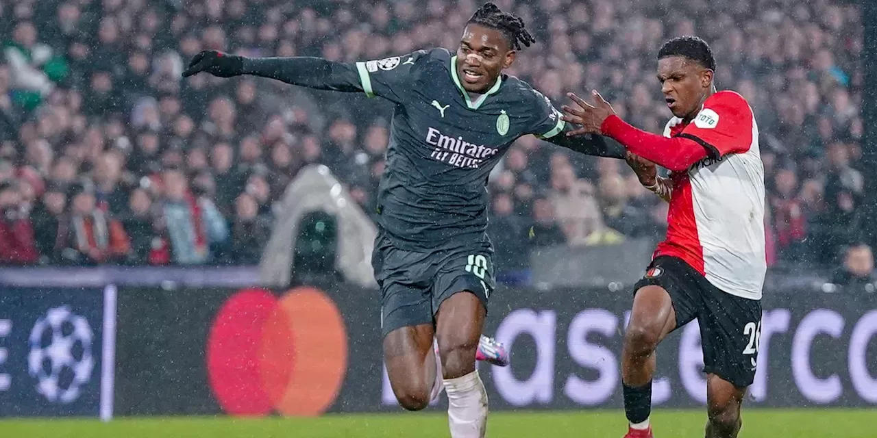 Leão: 'Feyenoord was agressiever, maar Milan kan nog winnen in San Siro'