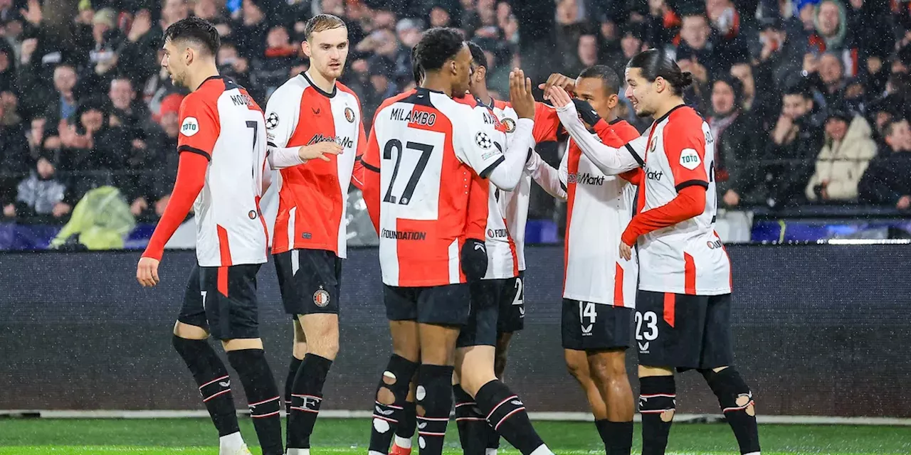 LIVE: Feyenoord wint in De Kuip van AC Milan in Champions league (gesloten)