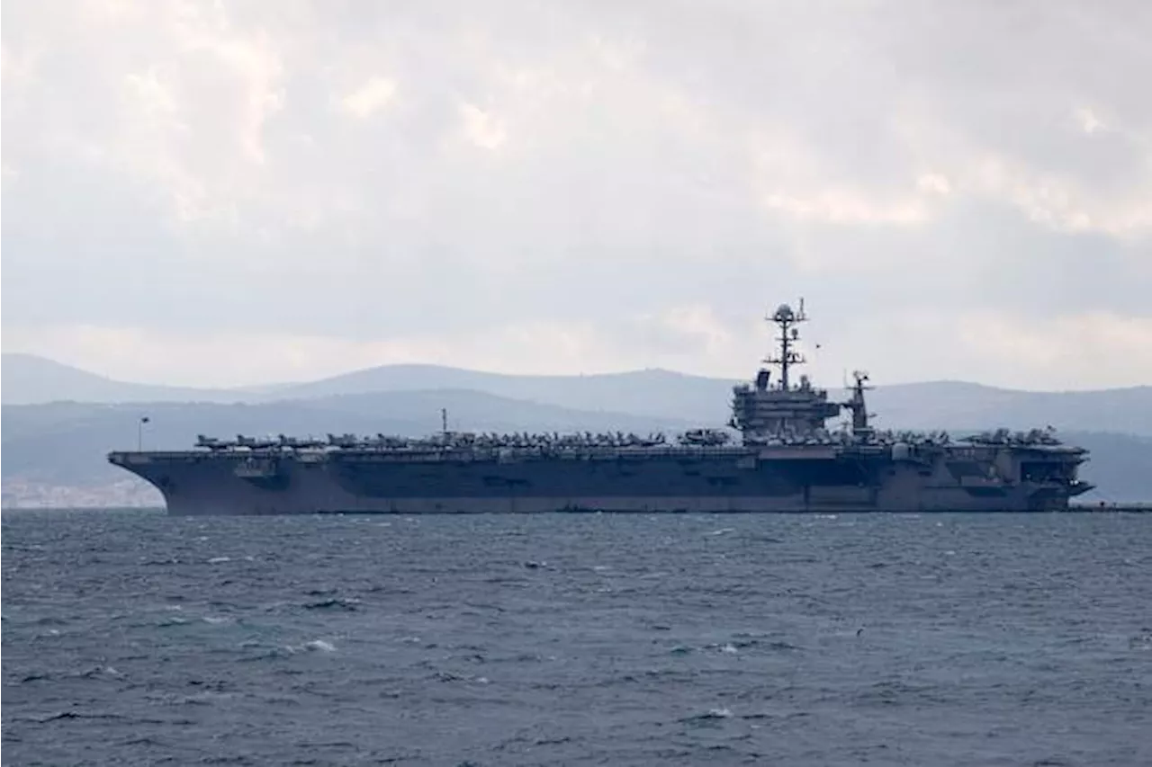 US aircraft carrier collides with merchant ship near Egypt, but no injuries reported