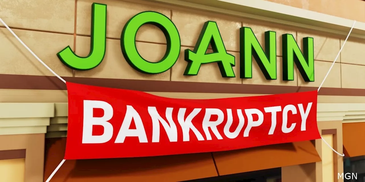 Joann Fabrics to close 500 stores after bankruptcy