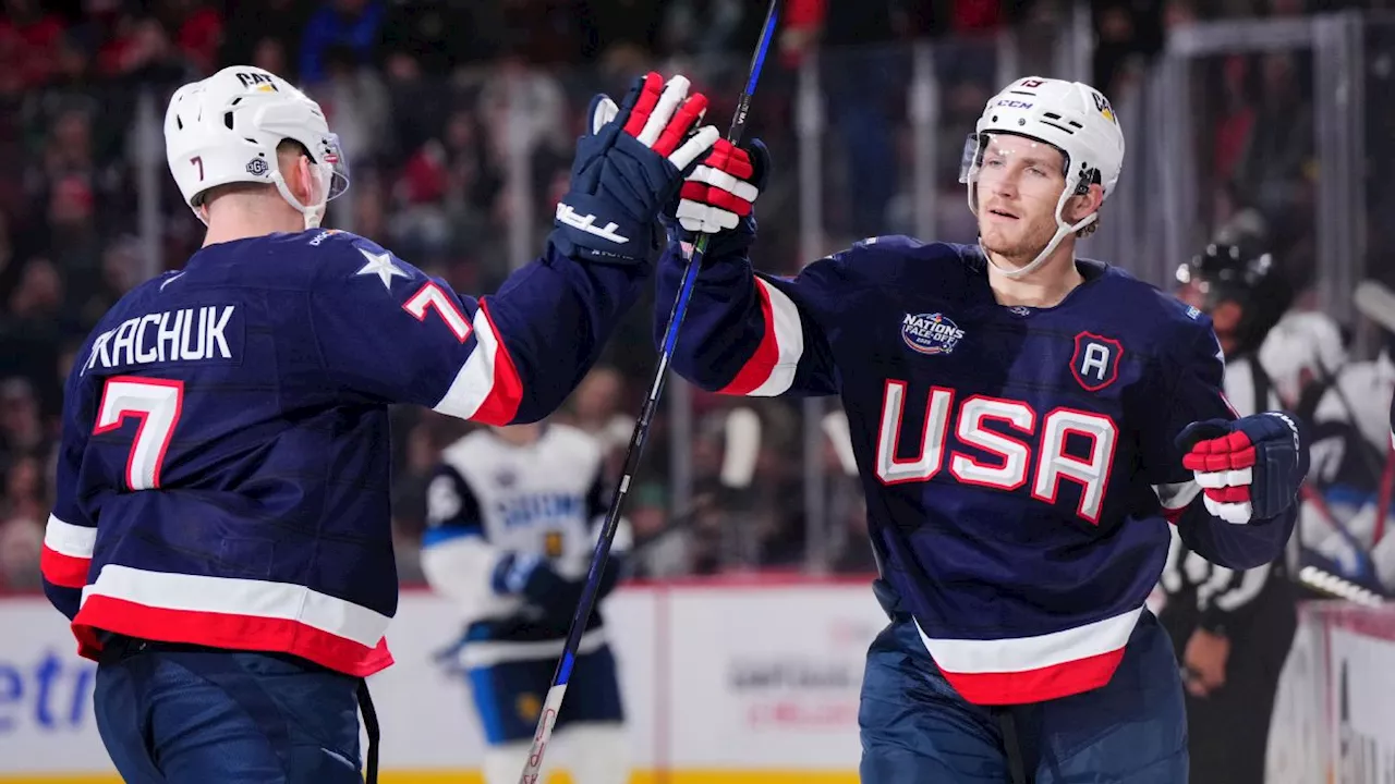 Grades, top players from a dominant U.S. win over Finland