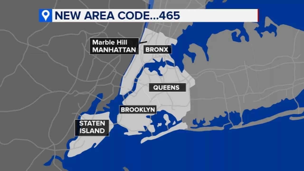 New Area Code '465' Coming to NYC in 2024