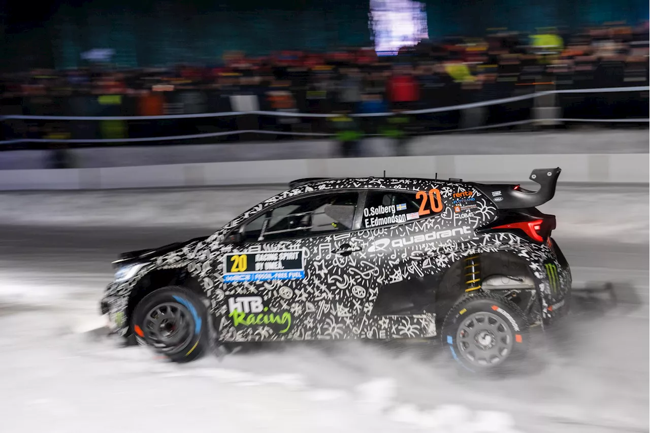 Oliver Solberg redo för seger i Rally Sweden