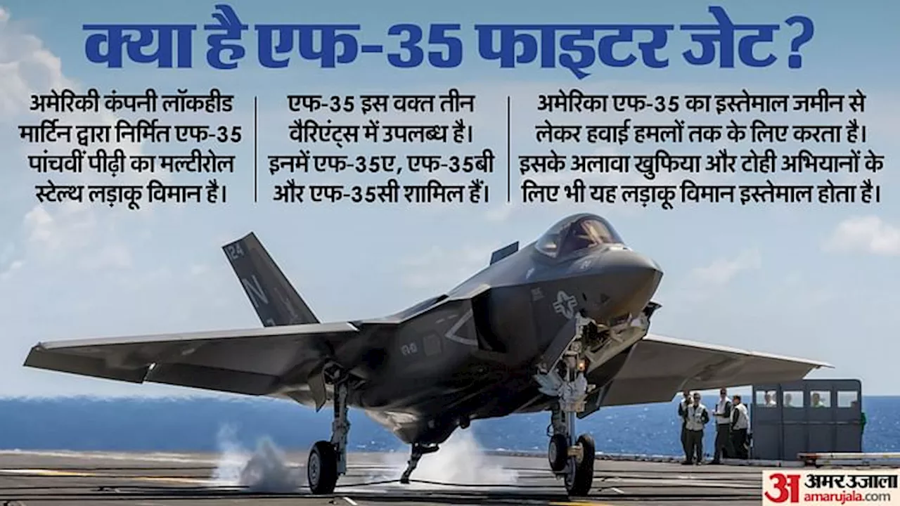 F-35 फाइटर जेट: क्या पांचवीं पीढ़ी का लड़ाकू विमान पूरी करेगा भारत की जरूरतें; जानें क्या खासियत, कमियां कितनी