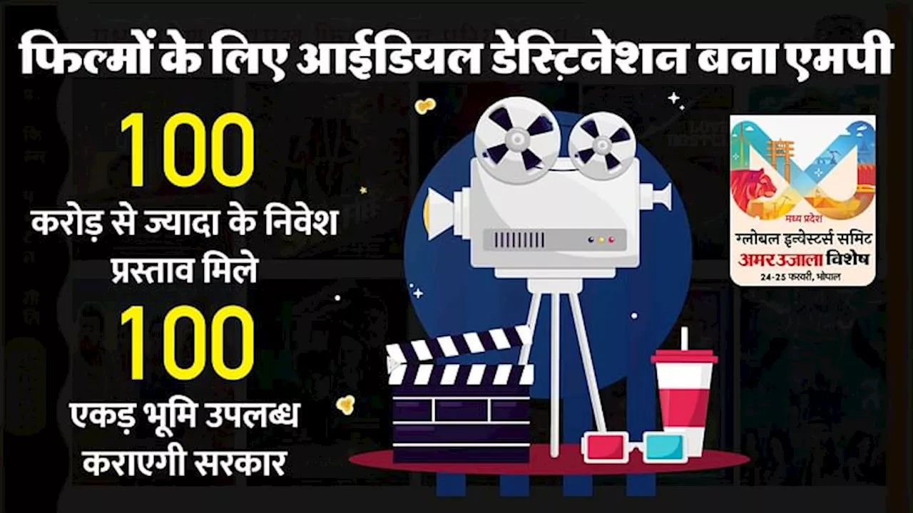 Global Investors Summit: एमपी में पांच साल में बनीं 350+ फिल्में, अब जीआईएस में फिल्मों के लिए होगा बड़ा निवेश