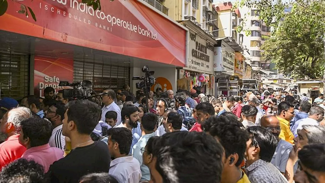 New India Co-operative Bank Customers Rush to Withdraw Money After RBI Restrictions