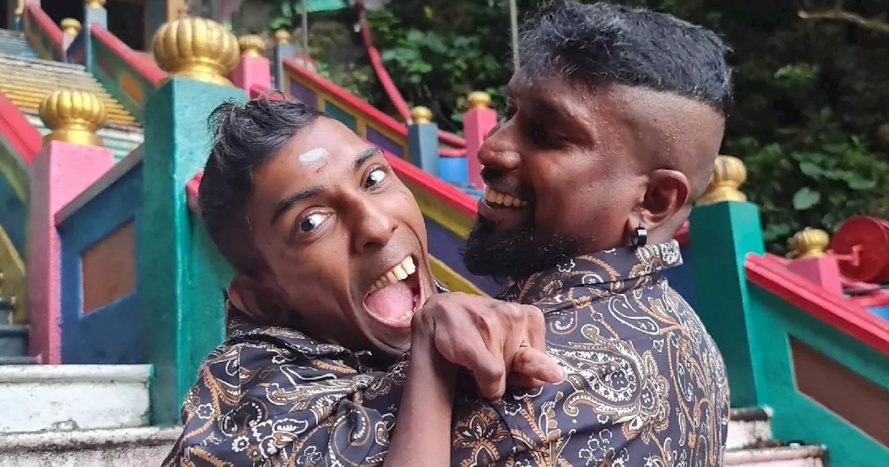 Brotherly Love: Man Carries Wheelchair-Bound Sibling to Batu Caves for Thaipusam