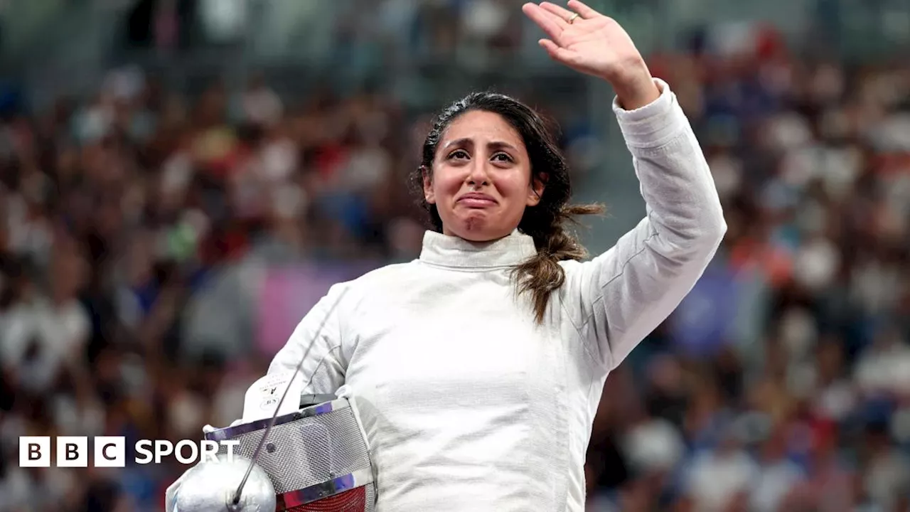 Egyptian Fencer Nada Hafez Competes at Olympics While Seven Months Pregnant