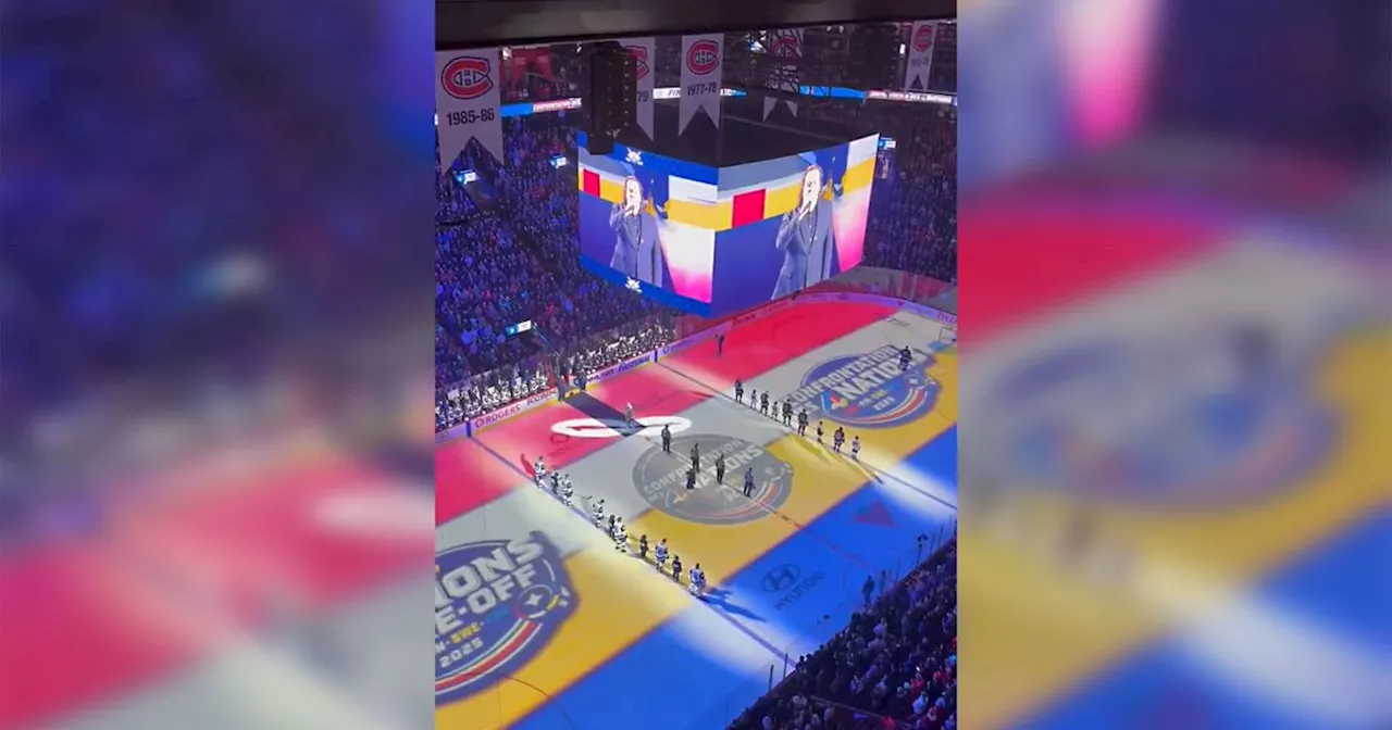 Canadian Fans Continue Anthem Protests at 4 Nations Face-Off