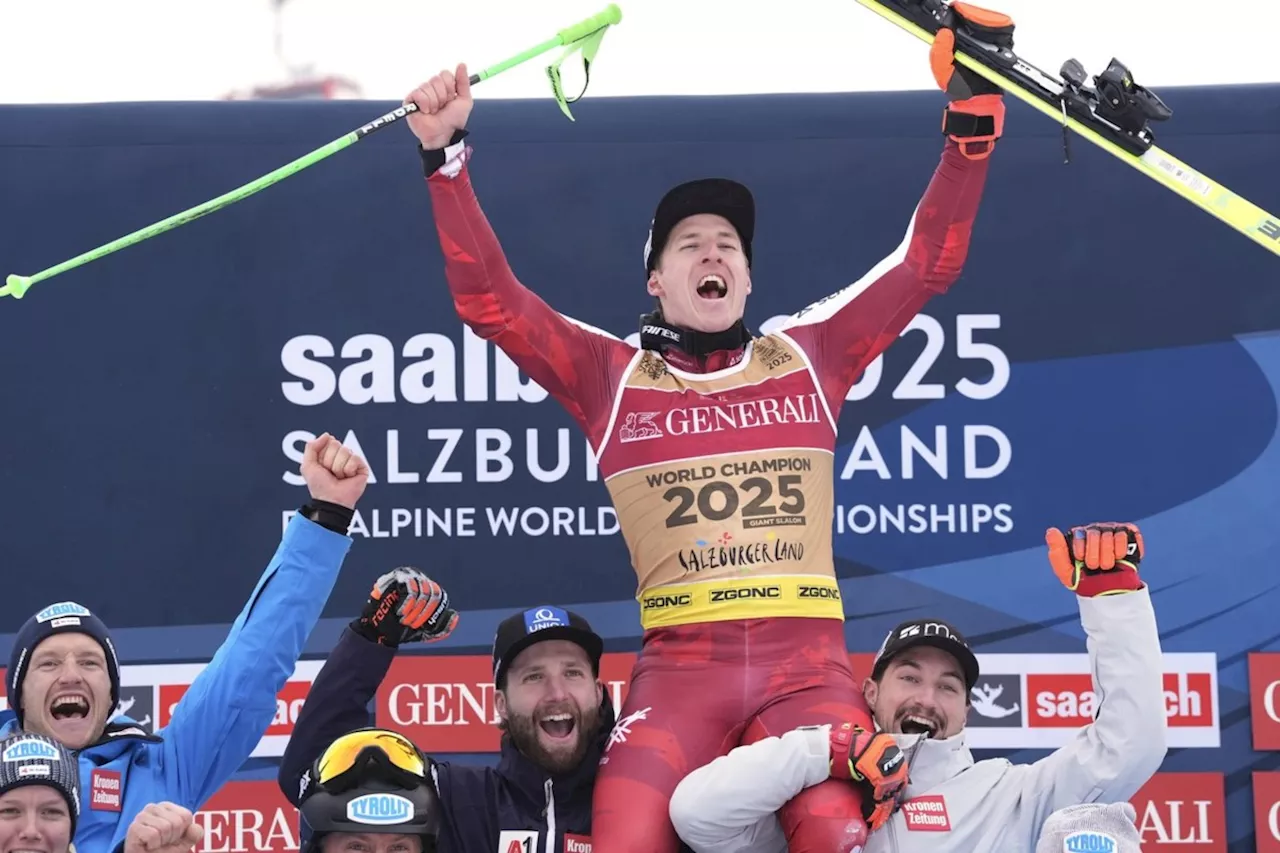 Haaser Ends Swiss Dominance, Wins Alpine World Championships Giant Slalom