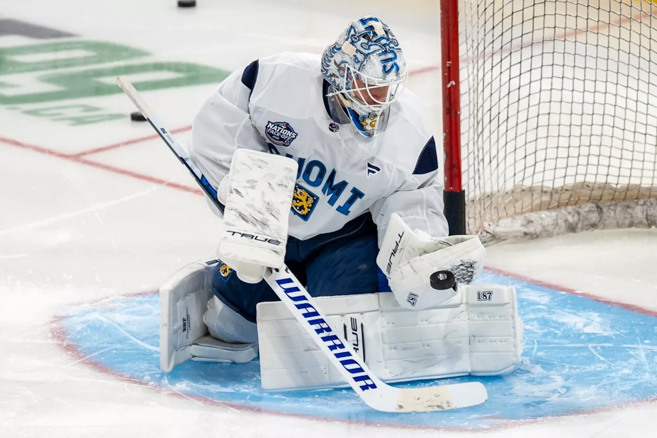 Lankinen Gets Start for Finland Against Sweden at 4 Nations Face-Off