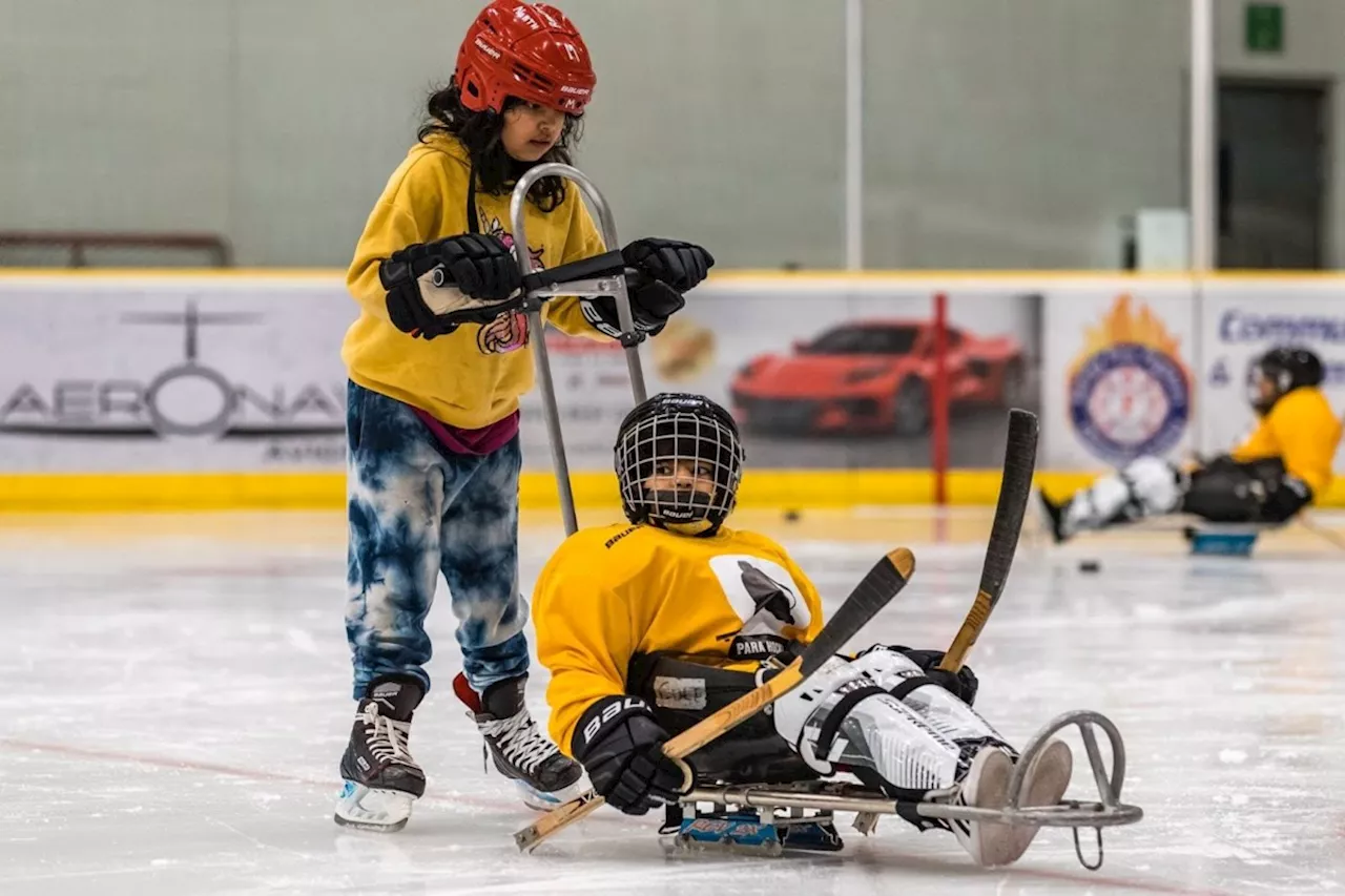 Try Para Hockey in Burnaby! SportAbility Hosts Inclusive Event