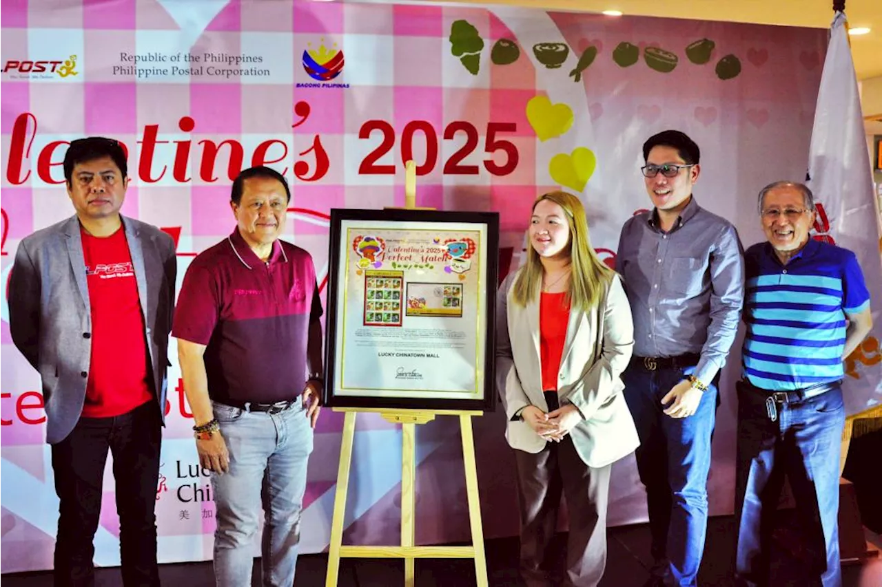 PHLPost Celebrates Valentine's Day with 'Perfect Match' Stamps Showcasing Filipino Love Traditions