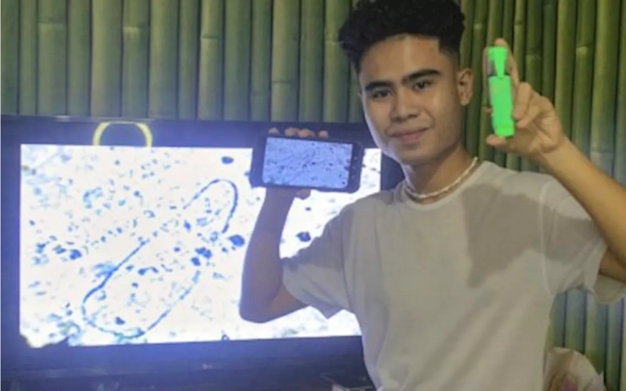 Student's Pen-Sized Microscope Makes Waves in International Science Competition